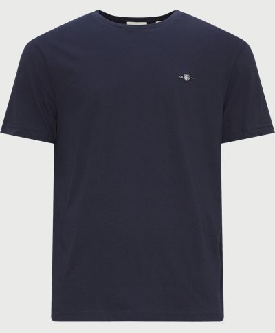 Gant T-shirts REG SHIELD SS T-SHIRT 2003184 Blue